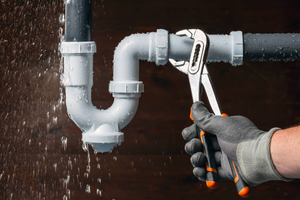 Professional Gas Line Repair technician working in Fishers, IN